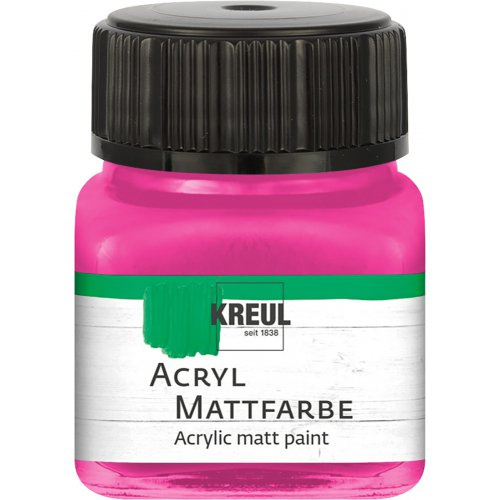 Kreul Akrylová barva matná KREUL 20 ml RŮŽOVÁ