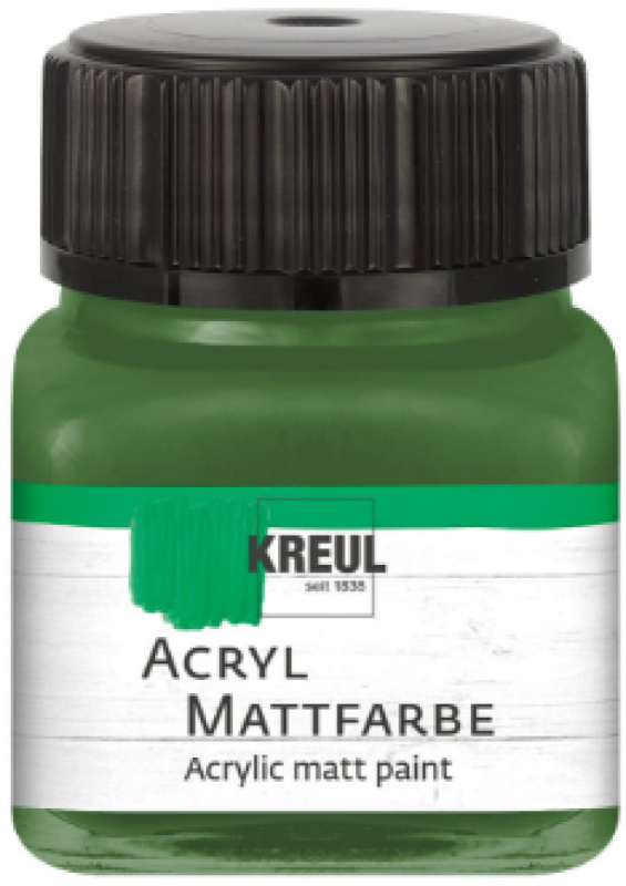 Kreul Akrylová barva matná KREUL 20 ml OLIVOVÁ ZELENÁ