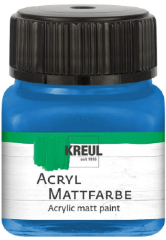 Kreul Akrylová barva matná KREUL 20 ml HOŘEC MODRÁ
