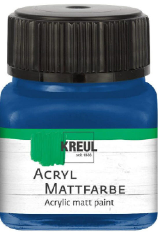 Kreul Akrylová barva matná KREUL 20 ml KOBALTOVÁ MODRÁ