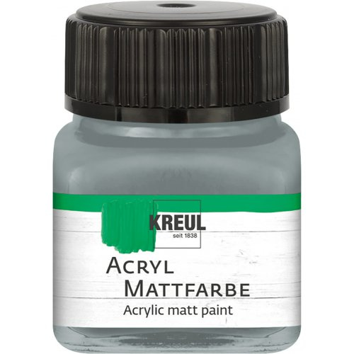 Kreul Akrylová barva matná KREUL 20 ml ŠEDÁ