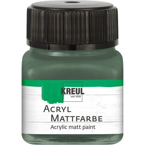 Kreul Akrylová barva matná KREUL 20 ml MATNÁ ZELENÁ