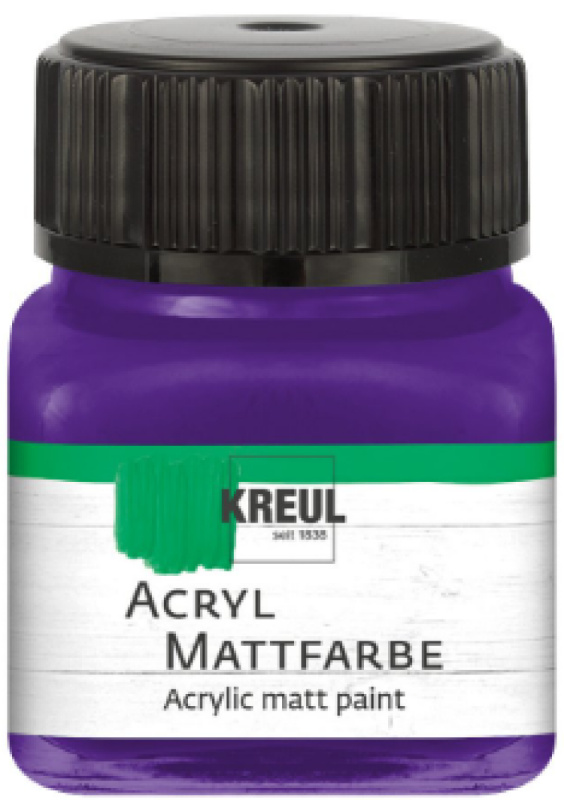 Kreul Akrylová barva matná KREUL 20 ml FIALOVÁ