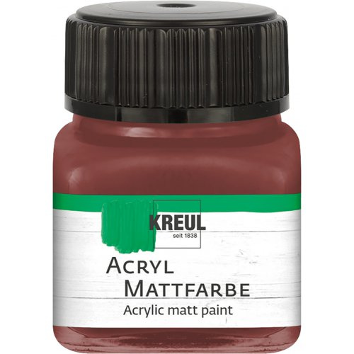 Kreul Akrylová barva matná KREUL 20 ml SVĚTLÁ HNĚDÁ