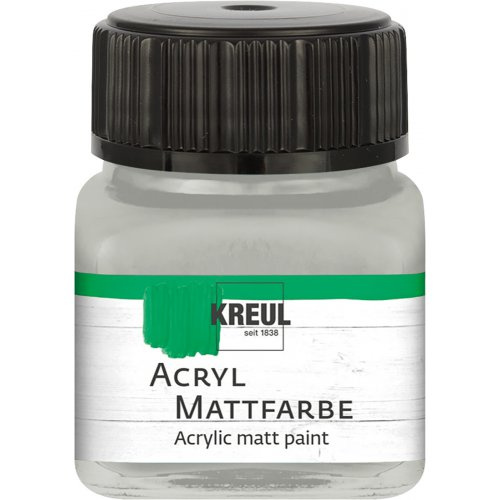 Kreul Akrylová barva matná KREUL 20 ml STŘÍBRNÁ