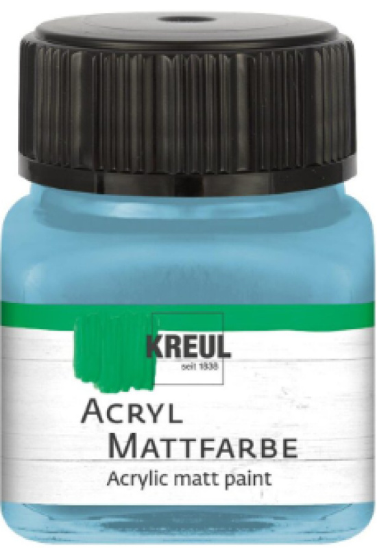 Kreul Akrylová barva matná KREUL 20 ml BAVORSKÁ MODRÁ