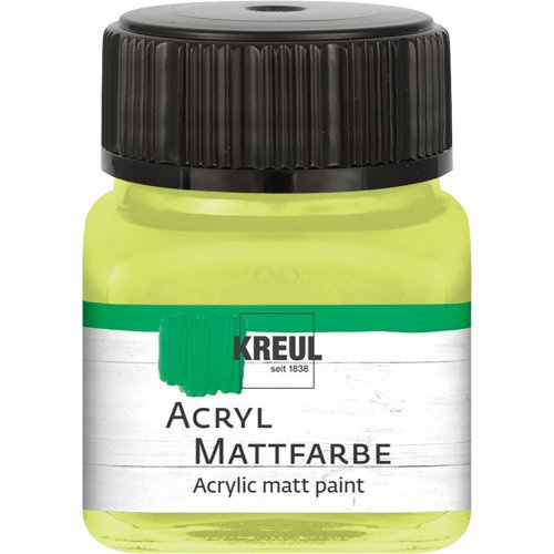 Kreul Akrylová barva matná KREUL 20 ml CITRÓNOVÁ