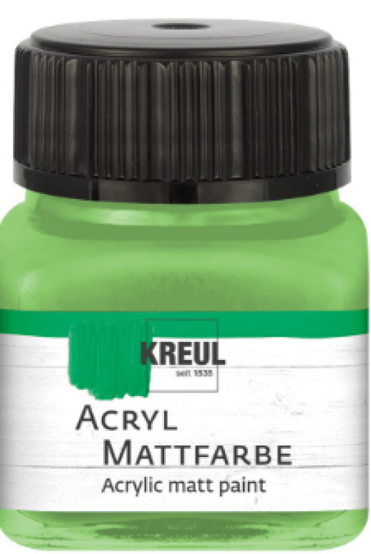 Kreul Akrylová barva matná KREUL 20 ml MÁJOVÁ ZELENÁ