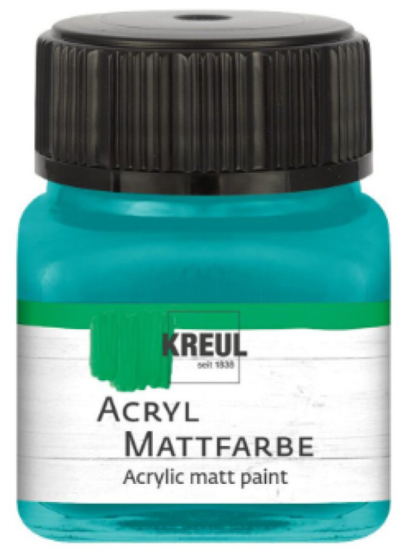 Kreul Akrylová barva matná KREUL 20 ml TYRKYSOVÁ