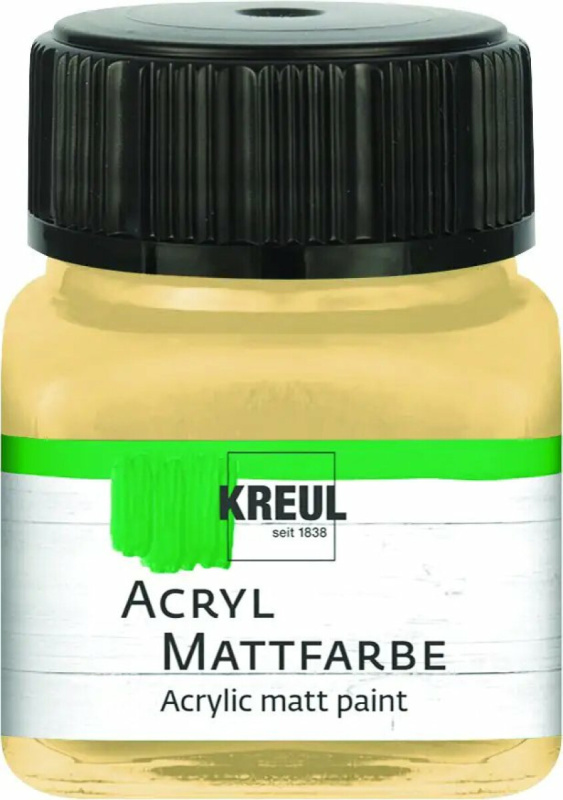 Kreul Akrylová barva matná KREUL 20 ml KAPUČÍNO