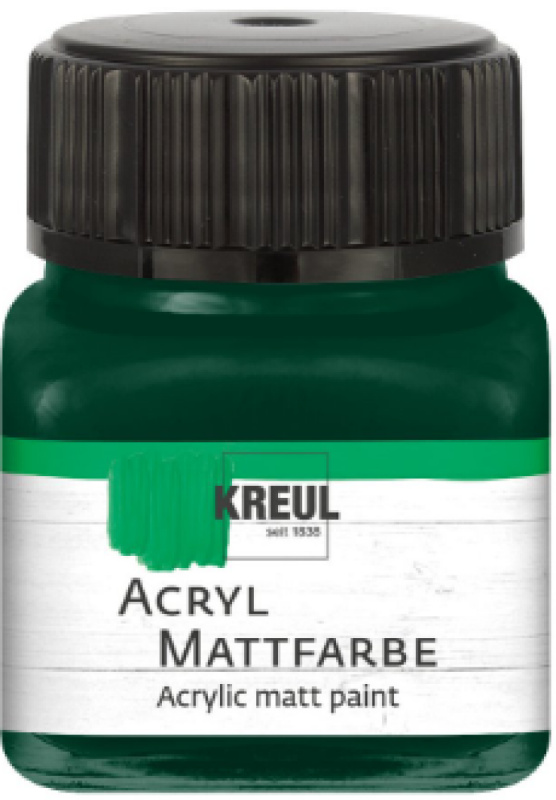 Kreul Akrylová barva matná KREUL 20 ml JEDLOVÁ ZELENÁ