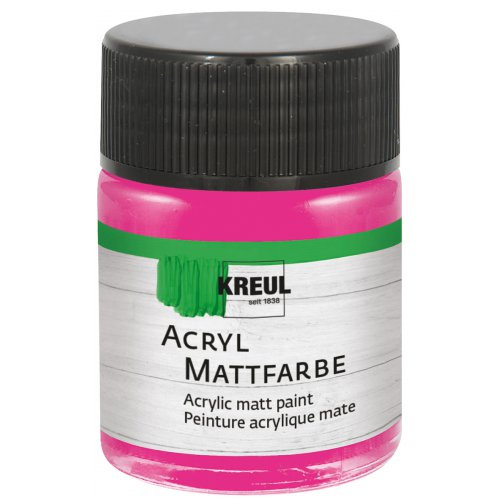 Kreul Akrylová barva matná KREUL 50 ml RŮŽOVÁ