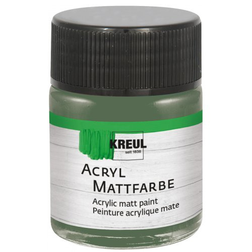Kreul Akrylová barva matná KREUL 50 ml TMAVÁ ZELENÁ