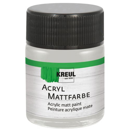 Kreul Akrylová barva matná KREUL 50 ml STŘÍBRNÁ