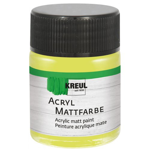 Kreul Akrylová barva matná KREUL 50 ml CITRÓNOVÁ