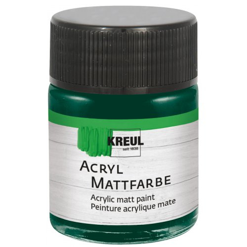 Kreul Akrylová barva matná KREUL 50 ml JEDLOVÁ ZELENÁ
