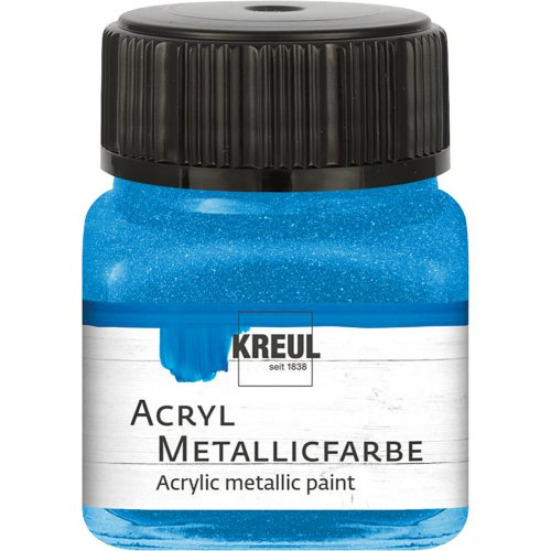 Kreul Akrylová barva metalická KREUL 20 ml MODRÁ