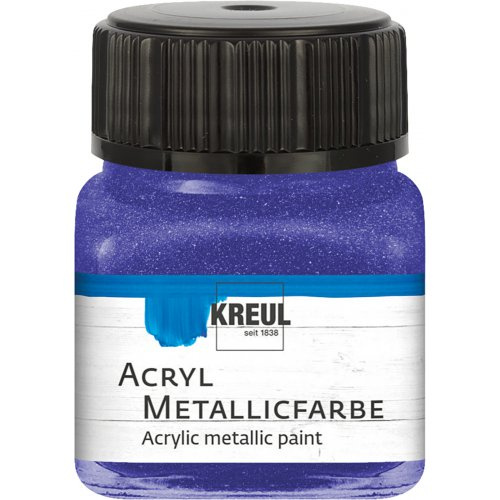 Kreul Akrylová barva metalická KREUL 20 ml FIALOVÁ