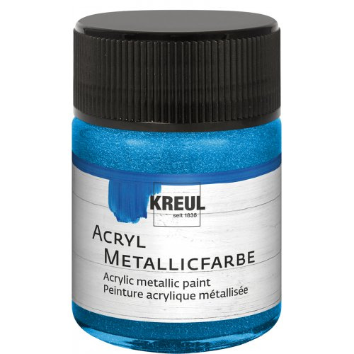 Kreul Akrylová barva metalická KREUL 50 ml MODRÁ