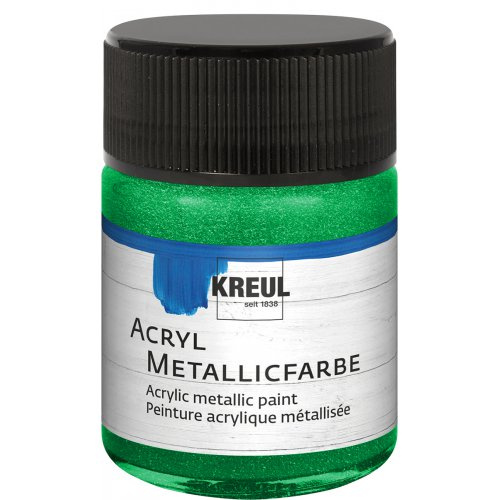 Kreul Akrylová barva metalická KREUL 50 ml ZELENÁ