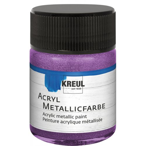 Kreul Akrylová barva metalická KREUL 50 ml LILA