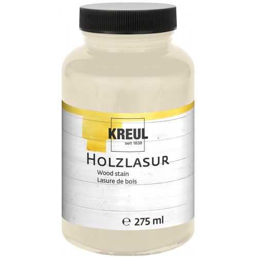 Kreul Lazurovací barva na dřevo KREUL 275 ml BÍLÁ