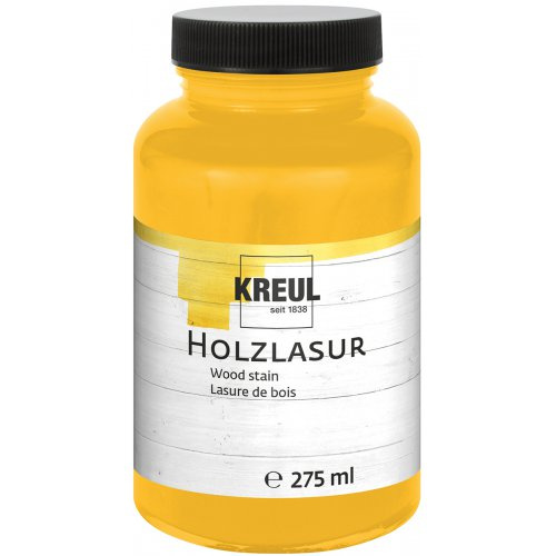Kreul Lazurovací barva na dřevo KREUL 275 ml ŽLUTÁ