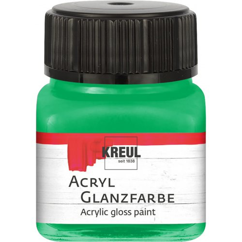 Kreul Akrylová barva lesklá KREUL 20 ml ZELENÁ