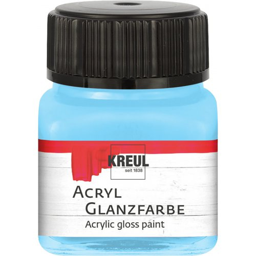 Kreul Akrylová barva lesklá KREUL 20 ml PASTELOVÁ MODRÁ