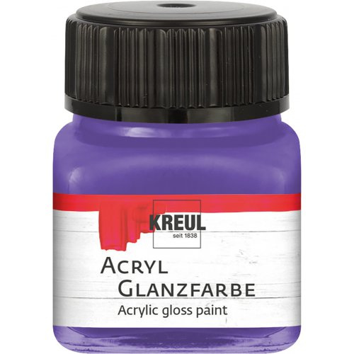 Kreul Akrylová barva lesklá KREUL 20 ml FIALOVÁ