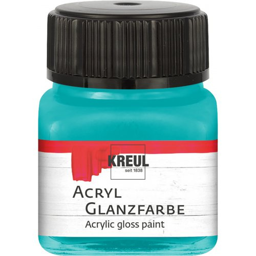 Kreul Akrylová barva lesklá KREUL 20 ml TYRKYSOVÁ