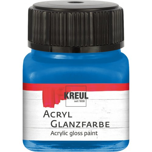 Kreul Akrylová barva lesklá KREUL 20 ml MODRÁ