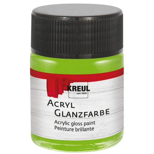 Kreul Akrylová barva lesklá KREUL 50 ml MÁJOVÁ ZELENÁ