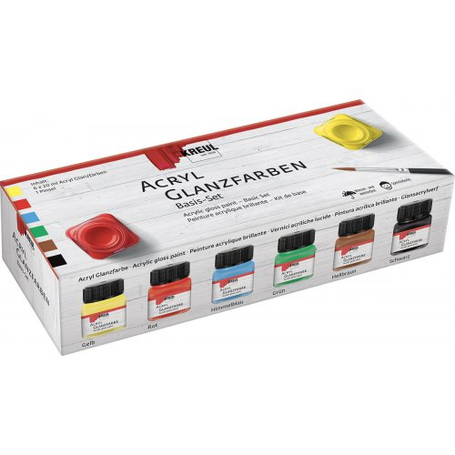 Kreul Sada Akrylová barva lesklá KREUL 6 x 20 ml