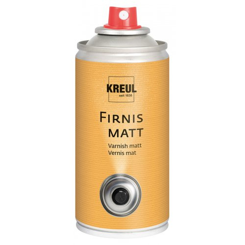 Kreul Lak ve spreji KREUL 150 ml matný - olej, akryl, kvaš, tempera, akvarel