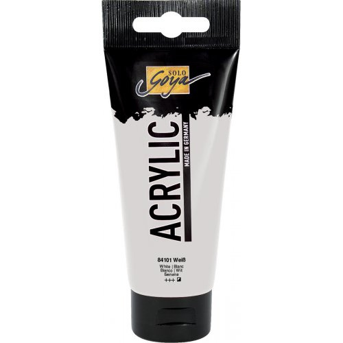 Solo Goya Akrylová barva SOLO GOYA 100 ml BÍLÁ