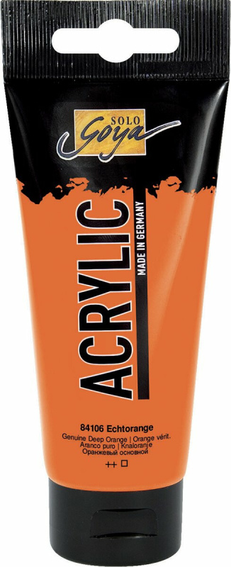 Solo Goya Akrylová barva SOLO GOYA 100 ml ORANŽOVÁ