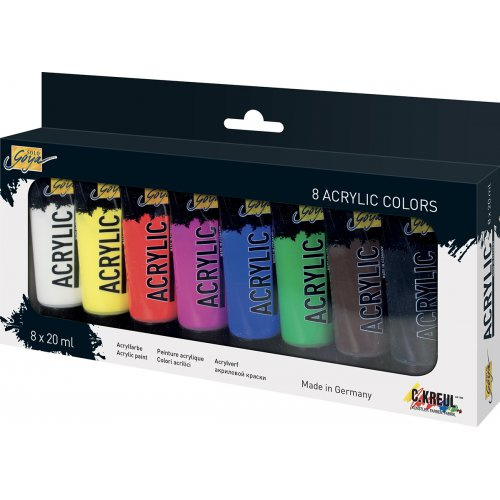 Solo Goya Sada Akrylová barva SOLO GOYA 20 ml v tubě 8 barev