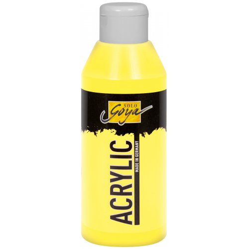 Solo Goya Akrylová barva SOLO GOYA 250 ml CITRÓNOVÁ