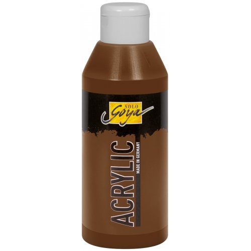 Solo Goya Akrylová barva SOLO GOYA 250 ml TMAVĚ OKROVÁ