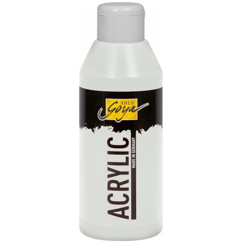Solo Goya Akrylová barva SOLO GOYA 250 ml STŘÍBRNÁ