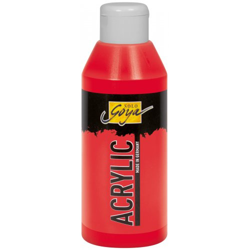 Solo Goya Akrylová barva SOLO GOYA 250 ml ČERVENÁ