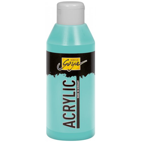 Solo Goya Akrylová barva SOLO GOYA 250 ml SVĚTLE TYRKYSOVÁ