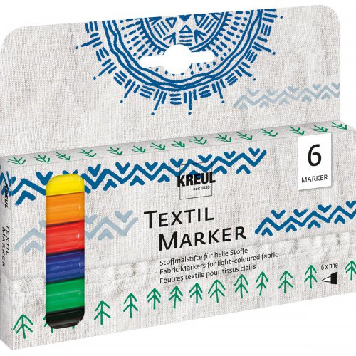 Kreul Sada Fix na textil JAVANA KREUL fine 6 ks