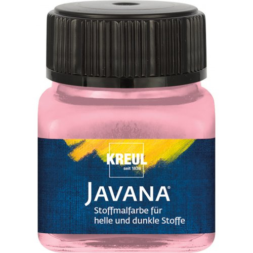 Kreul Barva na světlý a tmavý textil JAVANA 20 ml RŮŽOVÁ