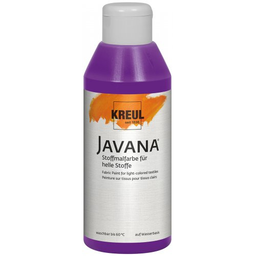 Kreul Barva na světlý textil JAVANA 250 ml FIALOVÁ