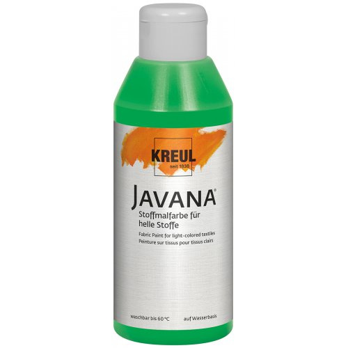 Kreul Barva na světlý textil JAVANA 250 ml ZELENÁ
