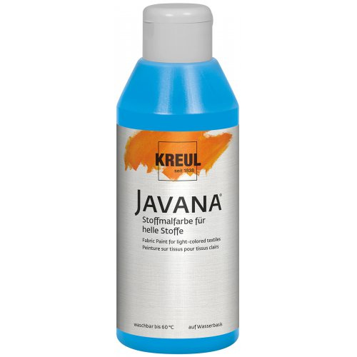 Kreul Barva na světlý textil JAVANA 250 ml AZUROVÁ