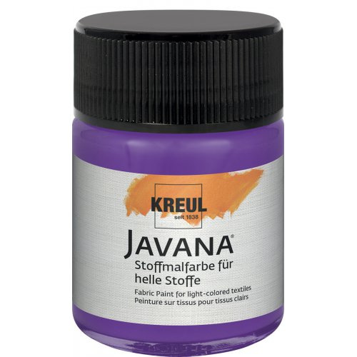 Kreul Barva na světlý textil JAVANA 50 ml FIALOVÁ