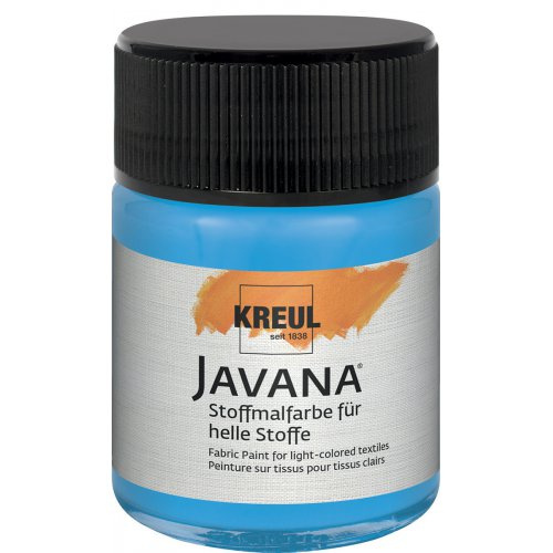 Kreul Barva na světlý textil JAVANA 50 ml AZUROVÁ